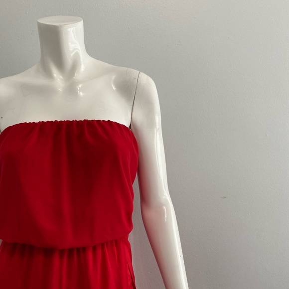 Bright Red New Look Dress Size L (L) - Picture 2 of 3